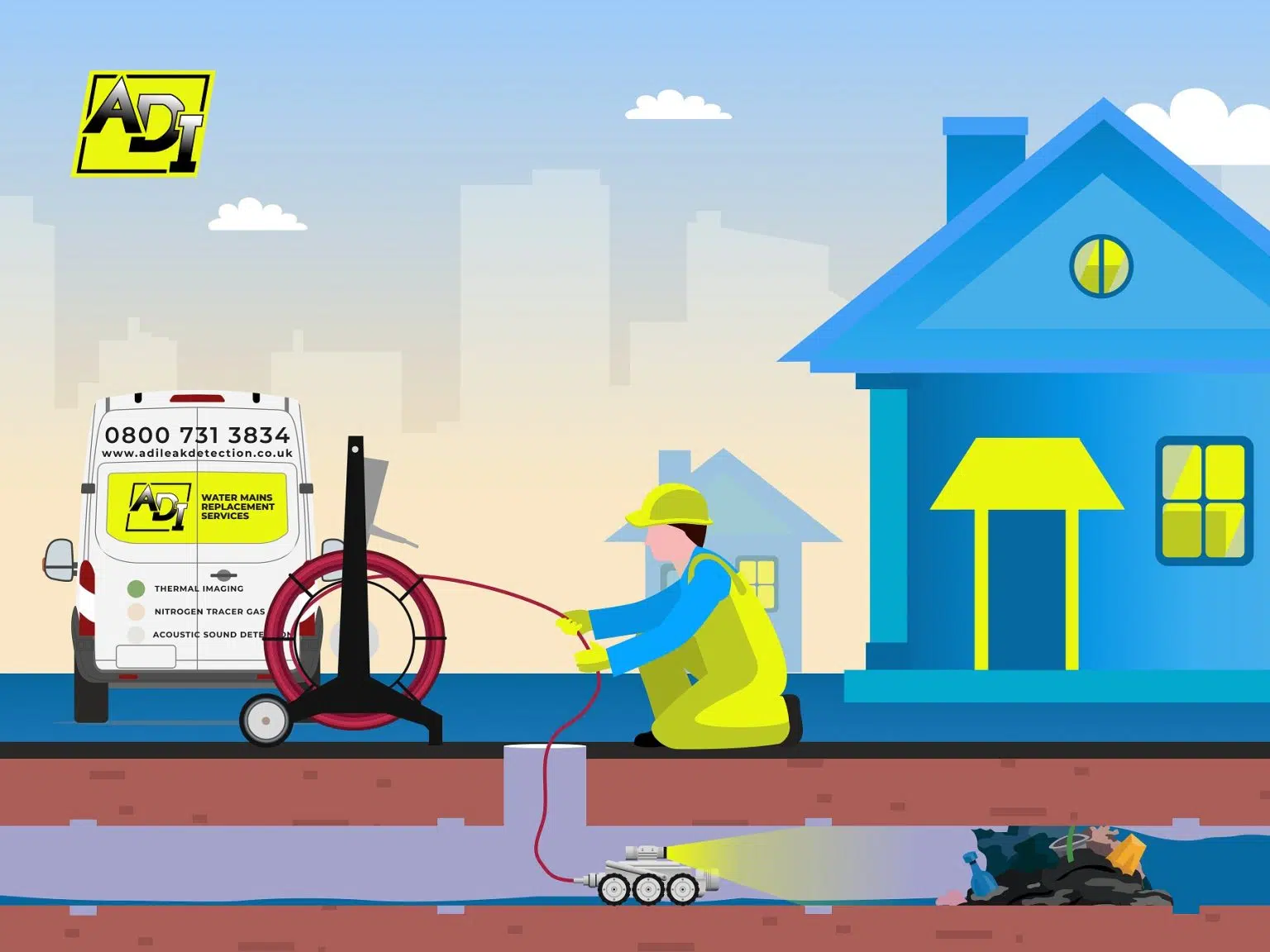 Drainage CCTV Surveys & Investigations Andover